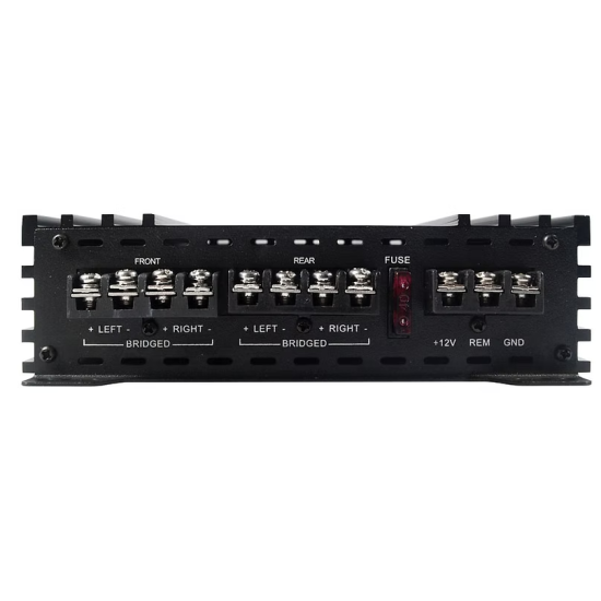 ZAPCO ST-4B 4-kanałowy wzmacniacz klasy AB 4Ω: 4 x 65 W RMS